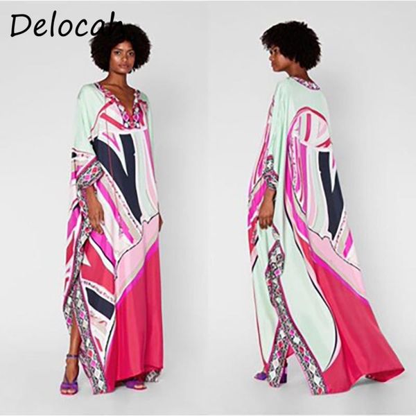 casual dresses delocah autumn women fashion designer holiday maxi dress batwing sleeve crystal beading geometric print robe boho long, Black;gray
casual dresses delocah autumn women fashion designer holiday maxi dress batwing sleeve crystal beading geometric print robe boho long, Black;gray