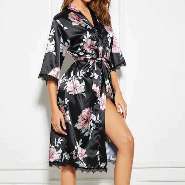 women's sleepwear silk satin wedding bride bridesmaid robe floral bathrobe long kimono night bath fashion dressing gown for women 8zzk, Black;red
women's sleepwear silk satin wedding bride bridesmaid robe floral bathrobe long kimono night bath fashion dressing gown for women 8zzk, Black;red