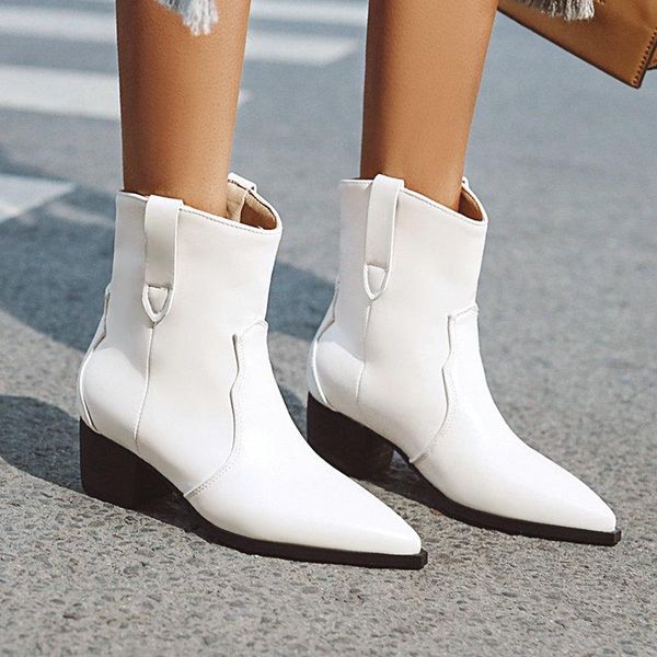 boots spring autumn women western cowboy booties thick low heel ankle slip on fashion shoes woman, Black
boots spring autumn women western cowboy booties thick low heel ankle slip on fashion shoes woman, Black