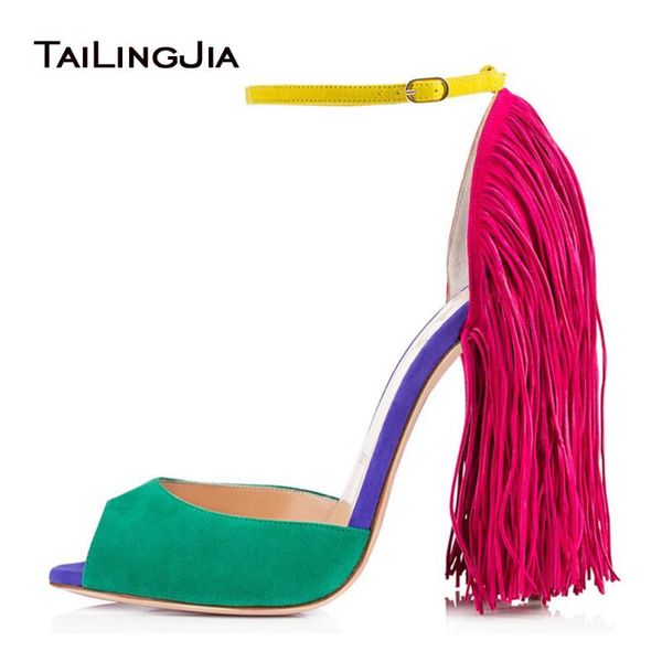 peep toe ankle strap extreme high heels fringe women heeled sandals stiletto heel tassel pumps ladies summer party shoes, Black
peep toe ankle strap extreme high heels fringe women heeled sandals stiletto heel tassel pumps ladies summer party shoes, Black