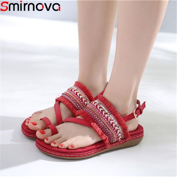 smirnova big size 35-42 fashion summer shoes woman buckle casual ladies flat with sandals women comfortable female, Black
smirnova big size 35-42 fashion summer shoes woman buckle casual ladies flat with sandals women comfortable female, Black