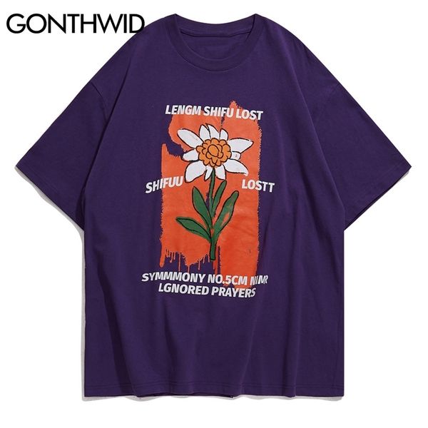 hip hop streetwear tshirts harajuku creative daisy flowers print short sleeve tees shirts fashion casual loose men 210602, White;black
hip hop streetwear tshirts harajuku creative daisy flowers print short sleeve tees shirts fashion casual loose men 210602, White;black