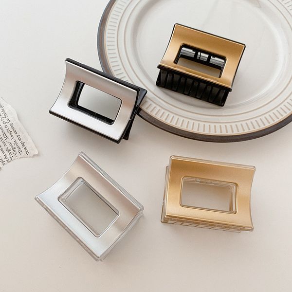 metal color rectangular shape hair clamps women scrunchies ponytail resin claw clips korean hollow multi-color girls hairpins accessories le, Slivery;golden
metal color rectangular shape hair clamps women scrunchies ponytail resin claw clips korean hollow multi-color girls hairpins accessories le, Slivery;golden