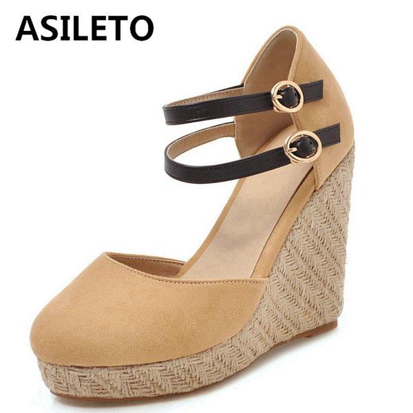 summer shoes espadrilles women wedge sandals high heels platform ankle strappies weave party sandales woman, Black
summer shoes espadrilles women wedge sandals high heels platform ankle strappies weave party sandales woman, Black