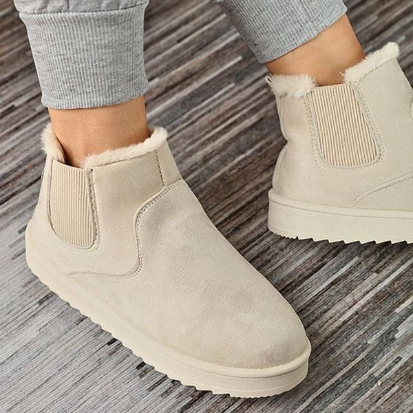 boots 2021 winter warm plush slip-on snow casual thick bottom women's cotton shoes comfortable female non-slip ankle, Black
boots 2021 winter warm plush slip-on snow casual thick bottom women's cotton shoes comfortable female non-slip ankle, Black