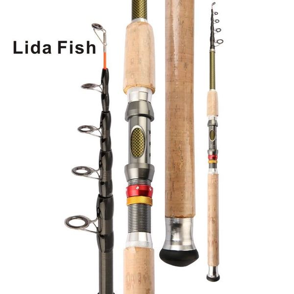 lida fish brand portable retractable road aachen carbon sea fishing rod 2.1-3.6 m boat rods
lida fish brand portable retractable road aachen carbon sea fishing rod 2.1-3.6 m boat rods