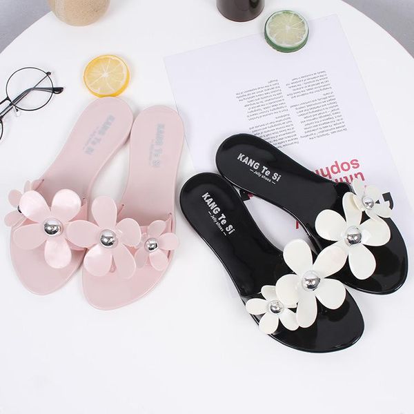 slippers style seaside holiday fashion comfortable flowers flat-bottom beach women's leisure sandals, Black
slippers style seaside holiday fashion comfortable flowers flat-bottom beach women's leisure sandals, Black