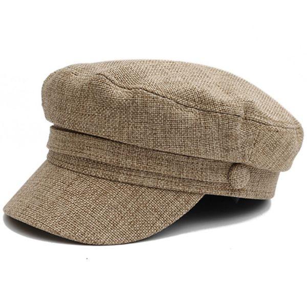 ht2579 newsboy cap artist painter hat captain sailor cap breathable cotton linen flat beret ladies solid summer berets, Blue;gray
ht2579 newsboy cap artist painter hat captain sailor cap breathable cotton linen flat beret ladies solid summer berets, Blue;gray