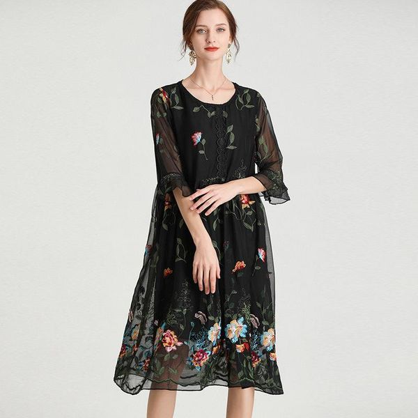 party dresses vanovich fashion women dress european and american wild casual ladies 2021 summer pluz-size chiffon clothing, White;black
party dresses vanovich fashion women dress european and american wild casual ladies 2021 summer pluz-size chiffon clothing, White;black