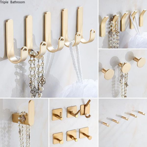 towel racks light luxury copper clothing rack hook bathroom punch-wall storage up accessories home shelf organizer
towel racks light luxury copper clothing rack hook bathroom punch-wall storage up accessories home shelf organizer