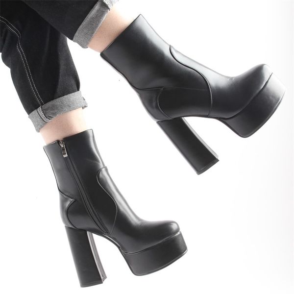 boots perixir women's winter black ankle platfrom heeled women shoes thick high heel zipper booties ladies yn5e
boots perixir women's winter black ankle platfrom heeled women shoes thick high heel zipper booties ladies yn5e