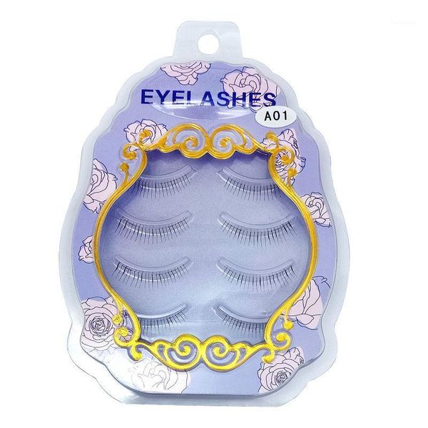 pairs synthetic hair false eyelashes soft transparent stem sharpened eyelashe makeup thick natural long handmade ey1
pairs synthetic hair false eyelashes soft transparent stem sharpened eyelashe makeup thick natural long handmade ey1