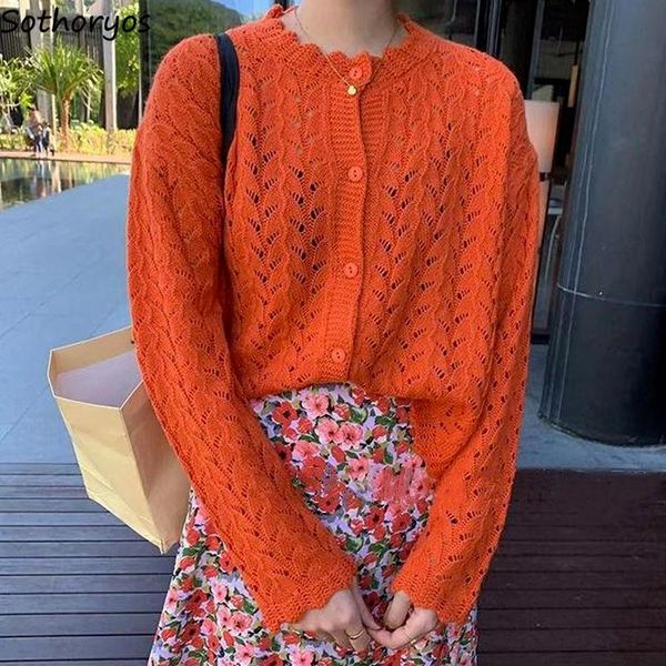 women's knits & tees cardigans women solid chic knitted gentle trendy retro hollow out elegant ulzzang sweet loose leisure simple ladie, White
women's knits & tees cardigans women solid chic knitted gentle trendy retro hollow out elegant ulzzang sweet loose leisure simple ladie, White