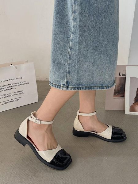sandals 2021 summer luxury shoes closed toe all-match clear heels med suit female beige mary jane buckle strap fashion girls, Black
sandals 2021 summer luxury shoes closed toe all-match clear heels med suit female beige mary jane buckle strap fashion girls, Black