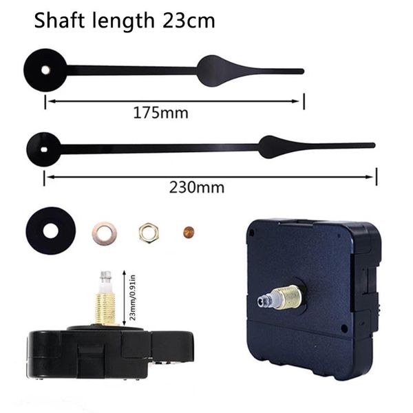 set of lock movement large torque wall clock diy and 230mm quartz minute hand washer clocks
set of lock movement large torque wall clock diy and 230mm quartz minute hand washer clocks