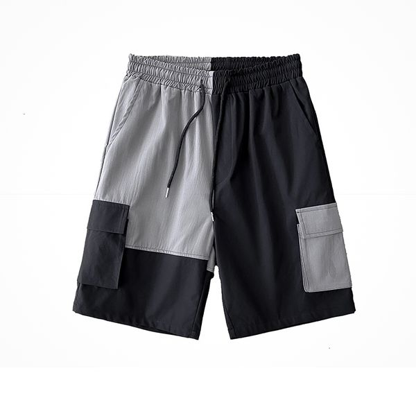men's shorts fashion men cargo patchwork casual male loose work man streetwear short pants psxj, White;black
men's shorts fashion men cargo patchwork casual male loose work man streetwear short pants psxj, White;black