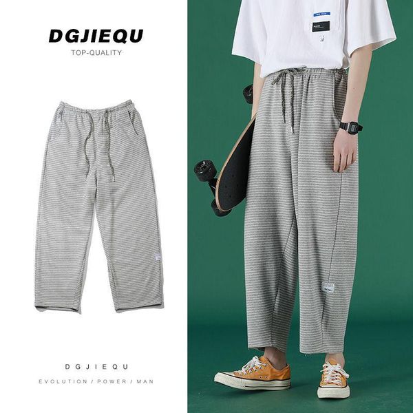 spring plaid pants men's fashion retro cotton drawstring casual men streetwear wild loose straight trousers mens m-xl, Black
spring plaid pants men's fashion retro cotton drawstring casual men streetwear wild loose straight trousers mens m-xl, Black