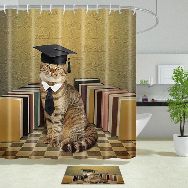 shower curtains graduate cat for bathroom polyester fabric waterproof mildewproof bath curtain with 12 hooks
shower curtains graduate cat for bathroom polyester fabric waterproof mildewproof bath curtain with 12 hooks