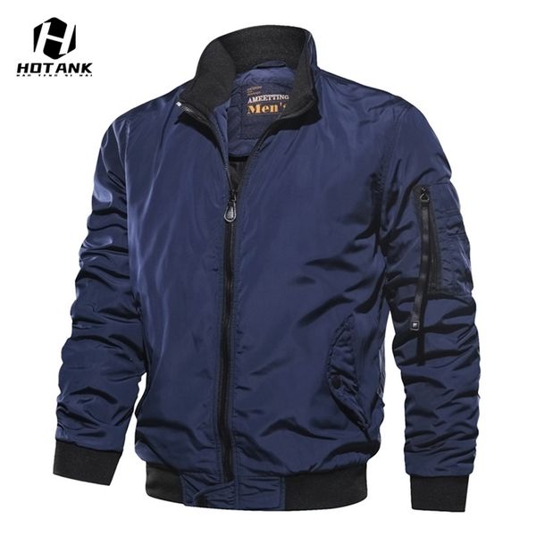 autumn winter men's bomber jacket casual zipper ma1 air force pilot men thick warm hip hop streetwear college male coat 211126, Black;brown
autumn winter men's bomber jacket casual zipper ma1 air force pilot men thick warm hip hop streetwear college male coat 211126, Black;brown