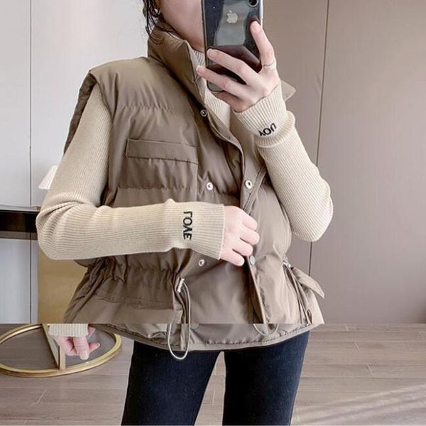women's vests 2021 cotton padded women's down bodywarm vest winter thick waistcoat windproof lightweight female, Black;white
women's vests 2021 cotton padded women's down bodywarm vest winter thick waistcoat windproof lightweight female, Black;white
