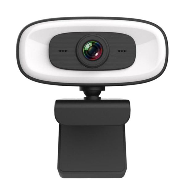 webcams 53cc 2k webcam with microphone usb drive autofocus computer camera w/3 gear fill light for lapdesk360° rotation
webcams 53cc 2k webcam with microphone usb drive autofocus computer camera w/3 gear fill light for lapdesk360° rotation