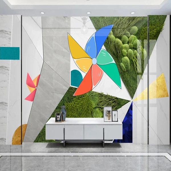 wallpapers custom 3d po wallpaper mural creative abstract green plant paper windmill decorative wall painting background papel de parede
wallpapers custom 3d po wallpaper mural creative abstract green plant paper windmill decorative wall painting background papel de parede
