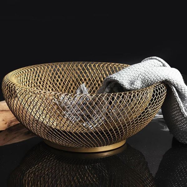 storage baskets creative iron fruit basket dish drain stainless steel modern home decoration
storage baskets creative iron fruit basket dish drain stainless steel modern home decoration