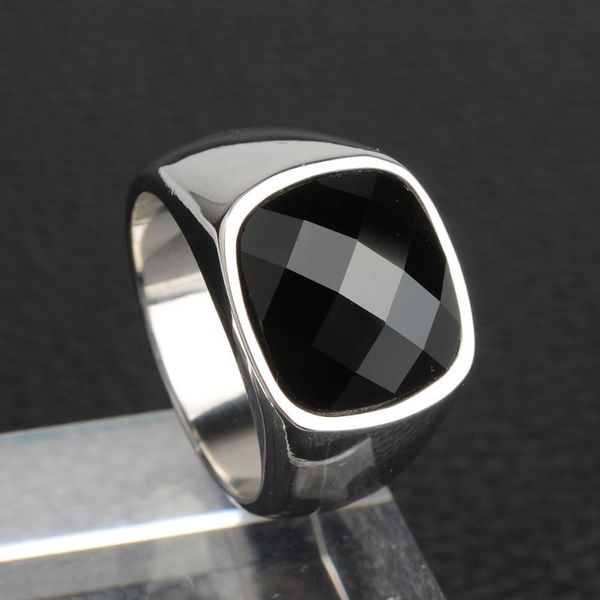 punk rock stone cut 316l stainless steel signet ring for men hip hop party jewelry wholesale male wedding anel cluster rings, Golden;silver
punk rock stone cut 316l stainless steel signet ring for men hip hop party jewelry wholesale male wedding anel cluster rings, Golden;silver