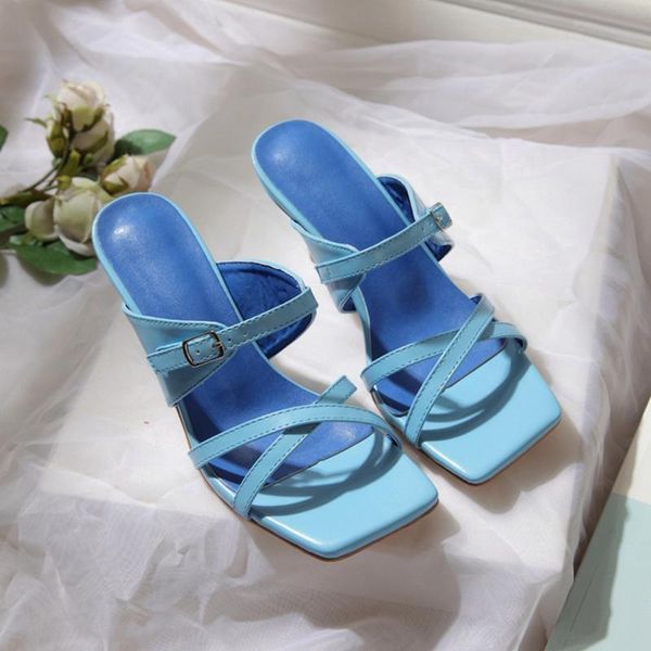 dress shoes blue slippers women summer pu leather fashion narrow band outdoor mules high heels sandals 2021 big, Black
dress shoes blue slippers women summer pu leather fashion narrow band outdoor mules high heels sandals 2021 big, Black