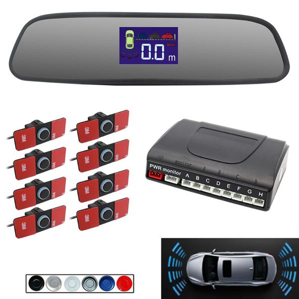 car rear view cameras& parking sensors 8 reverse system lcd display screen for auto front 16.5mm sensor digital voice alert
car rear view cameras& parking sensors 8 reverse system lcd display screen for auto front 16.5mm sensor digital voice alert