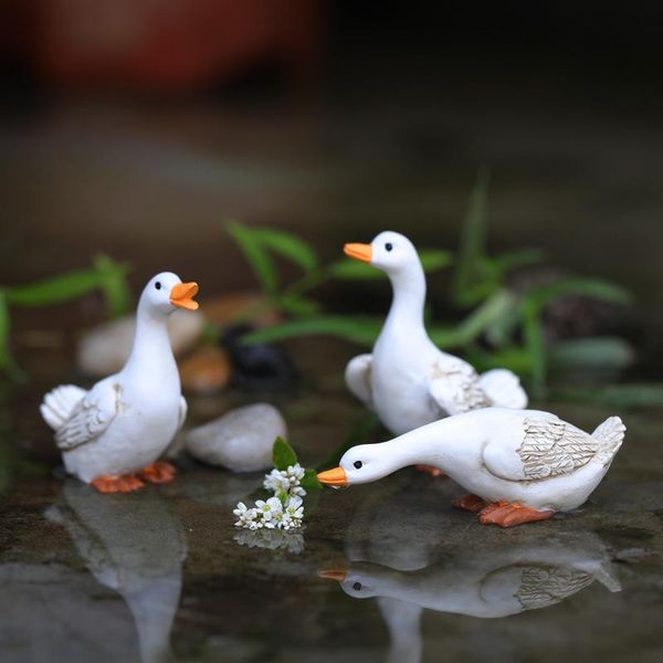 garden decorations 3pcs cute resin white duck ornament artificial animal decor for fish pond coutyard gardern decorament accessories figure
garden decorations 3pcs cute resin white duck ornament artificial animal decor for fish pond coutyard gardern decorament accessories figure