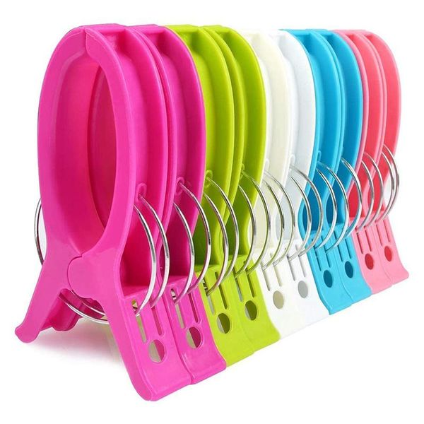 clothing & wardrobe storage 1pc beach towel clips, large plastic windproof clothes hanging peg quilt clamp holder for chair cli
clothing & wardrobe storage 1pc beach towel clips, large plastic windproof clothes hanging peg quilt clamp holder for chair cli