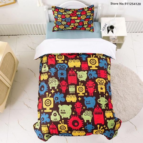 bedding sets robot alien duvet cover kids gift quilt 2/3 piece pillowcase single double king size bed
bedding sets robot alien duvet cover kids gift quilt 2/3 piece pillowcase single double king size bed