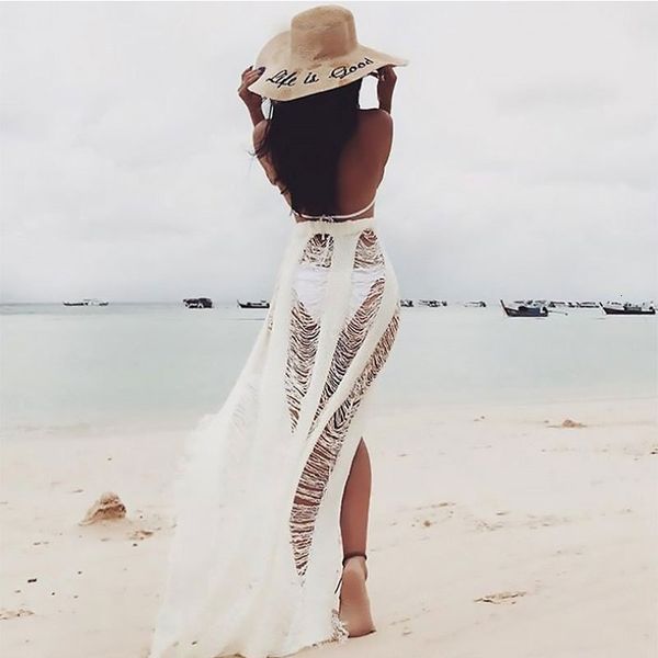 knitted blouse bikini beach sunscreen for women, White;black
knitted blouse bikini beach sunscreen for women, White;black