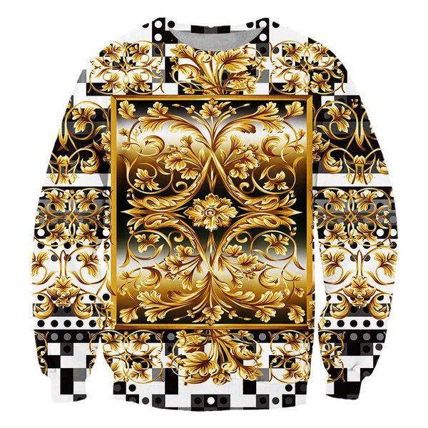 men's hoodies & sweatshirts baroque court luxury man sweater 3d round neck streetwear sumptuous funny hip hop harajuku casual swe, Black
men's hoodies & sweatshirts baroque court luxury man sweater 3d round neck streetwear sumptuous funny hip hop harajuku casual swe, Black