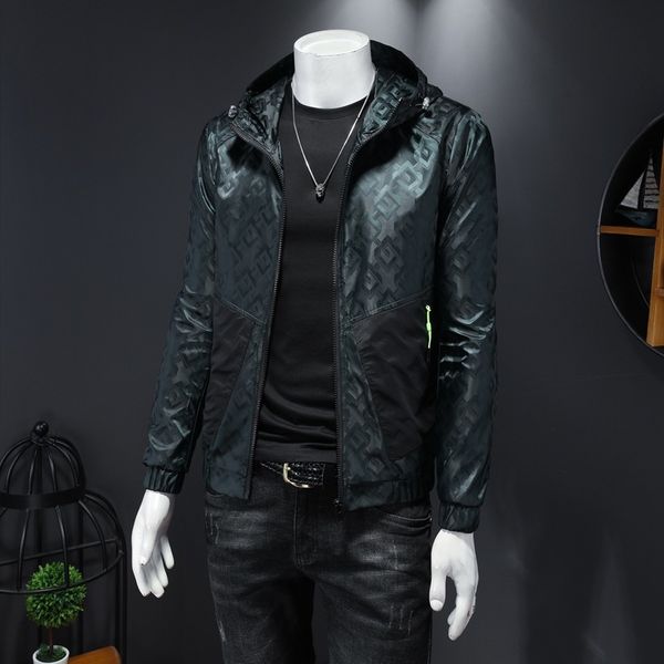 the fine fleece hoodies spring hooded jacket fashion slim trend youth printed, Black
the fine fleece hoodies spring hooded jacket fashion slim trend youth printed, Black