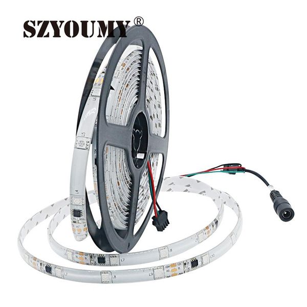 strips szyoumy led strip light 1903 ic silicone tube rgb control magic color 5m 12v + controler dream decoration
strips szyoumy led strip light 1903 ic silicone tube rgb control magic color 5m 12v + controler dream decoration