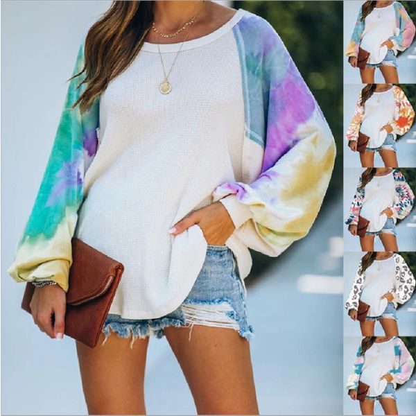 women's hoodies & sweatshirts autumn winter o neck women 2021 tie-dye print patchwork bat long sleeve casual loose fashion plus size, Black
women's hoodies & sweatshirts autumn winter o neck women 2021 tie-dye print patchwork bat long sleeve casual loose fashion plus size, Black