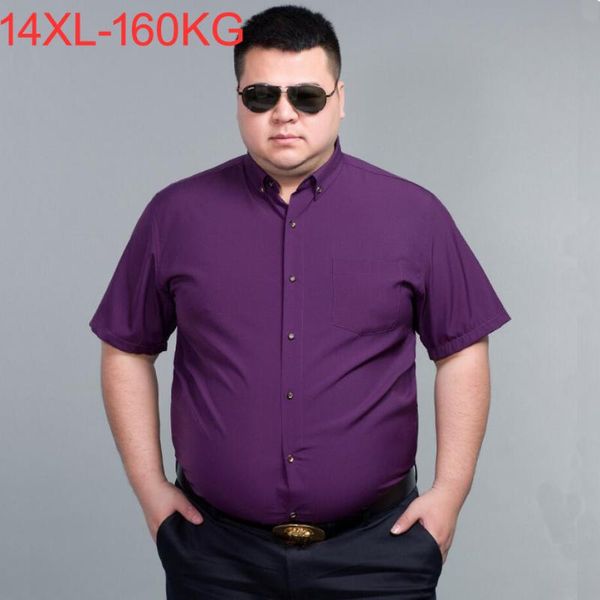 men's dress shirts summer men shirt short sleeve purple black blue business formal oversize large size 10xl 12xl 14xl office wedding 70, White;black
men's dress shirts summer men shirt short sleeve purple black blue business formal oversize large size 10xl 12xl 14xl office wedding 70, White;black