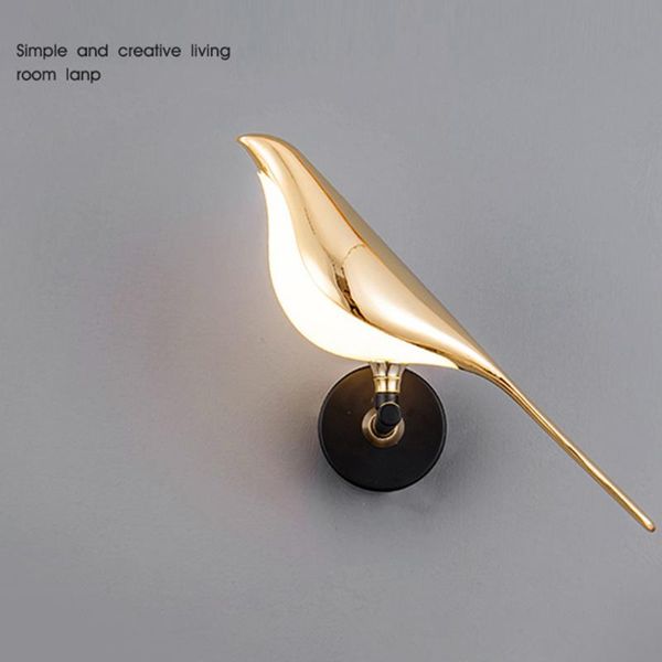 wall lamp led light bird magpie nordic plating gold bedroom bedside sconce hallway aisle staircase alloy fixture
wall lamp led light bird magpie nordic plating gold bedroom bedside sconce hallway aisle staircase alloy fixture