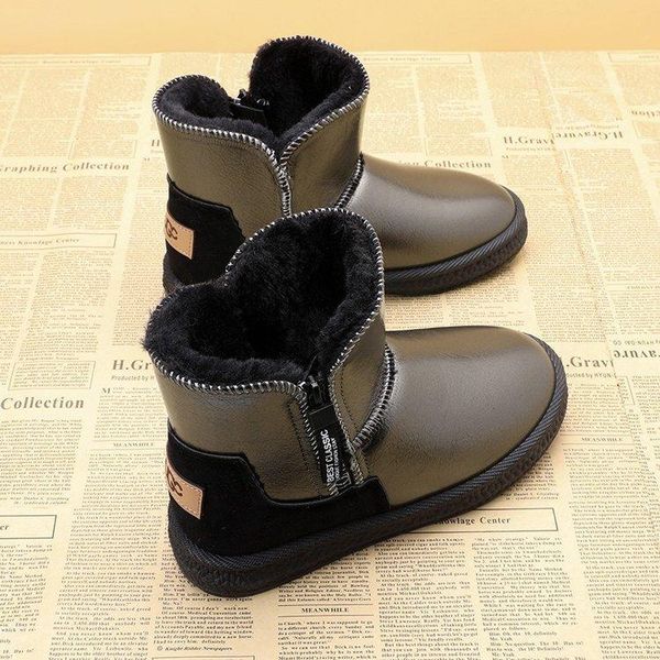 boots snow women's winter 2021 fashion plus velvet thick waterproof non-slip fur one warm cotton, Black
boots snow women's winter 2021 fashion plus velvet thick waterproof non-slip fur one warm cotton, Black