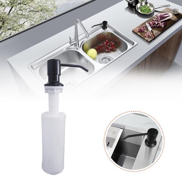 300ml kitchen sink soap dispenser abs detergent liquid lotion dispensers stainless steel head accessories
300ml kitchen sink soap dispenser abs detergent liquid lotion dispensers stainless steel head accessories