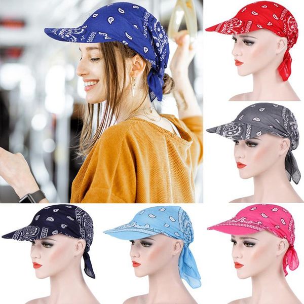 wide brim hats fashion multi-functional baseball cap turban sun hat floral printed head scarf sunscreen beach summer, Blue;gray
wide brim hats fashion multi-functional baseball cap turban sun hat floral printed head scarf sunscreen beach summer, Blue;gray