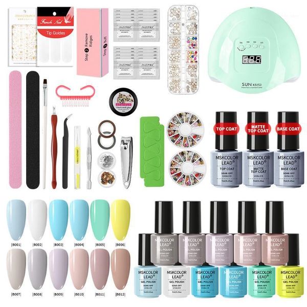 nail set uv led lamp dryer with gel polish kit manicure tools for and glass bottle1
nail set uv led lamp dryer with gel polish kit manicure tools for and glass bottle1