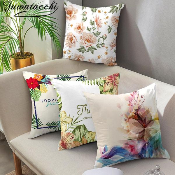 cushion/decorative pillow fuwatacchi watercolor flower cushion cover rose leaf for home cafe car sofa bed decoration pillowcases
cushion/decorative pillow fuwatacchi watercolor flower cushion cover rose leaf for home cafe car sofa bed decoration pillowcases