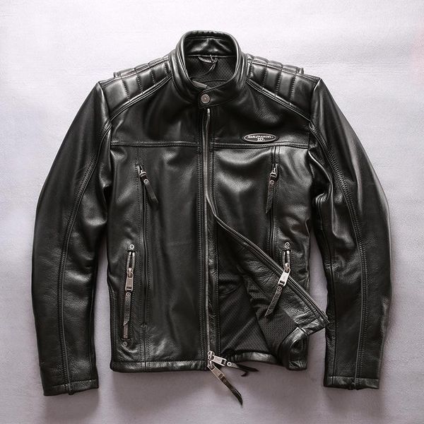 motorcycle 2021 men's leather jacket with pig pattern slim fit cow moto biker men fashion coat male & faux, Black
motorcycle 2021 men's leather jacket with pig pattern slim fit cow moto biker men fashion coat male & faux, Black