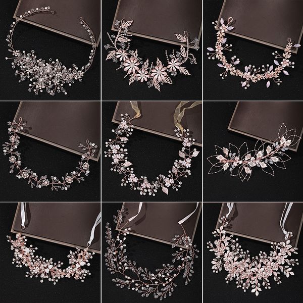 rose gold wedding hair accessories crystal pearl flower headdress bridal hair jewelry handmade ladies prom tiara jewelry crownsdio chan cont, White;golden
rose gold wedding hair accessories crystal pearl flower headdress bridal hair jewelry handmade ladies prom tiara jewelry crownsdio chan cont, White;golden