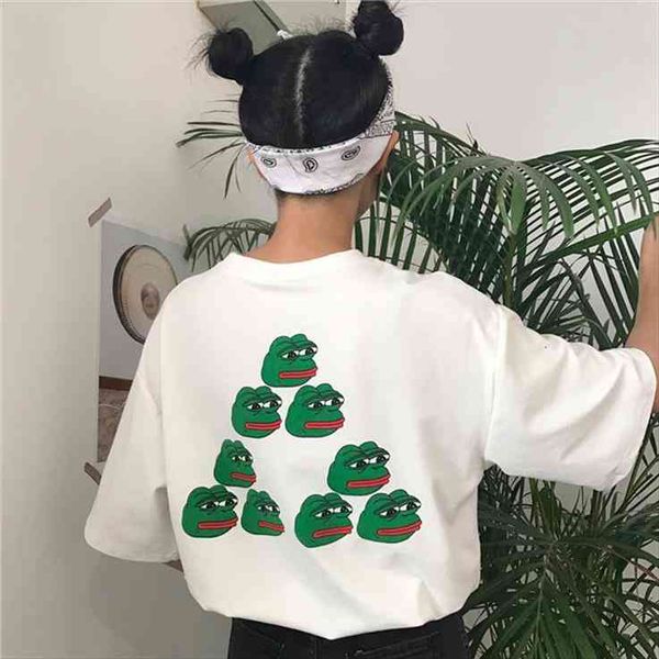 summer clothes korean ulzzang women harajuku print spoof frog short sleeve shirts woman funny, White
summer clothes korean ulzzang women harajuku print spoof frog short sleeve shirts woman funny, White
