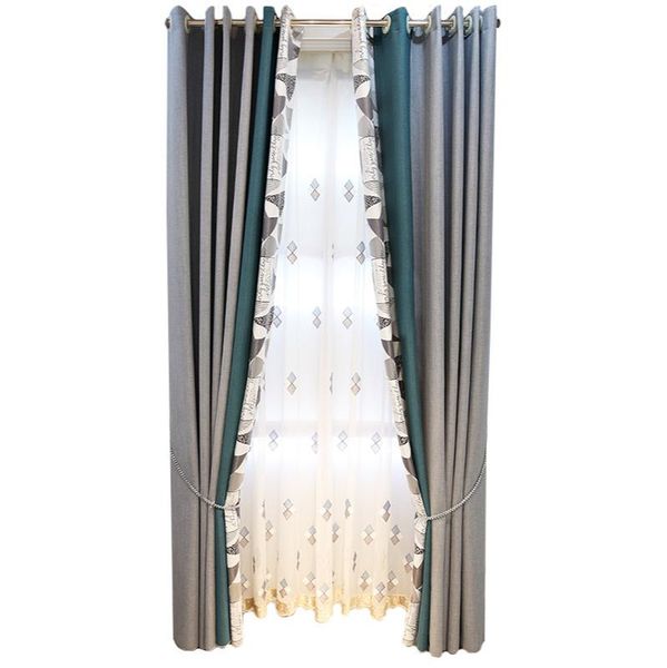 curtain & drapes custom luxury modern nordic style gray cotton and linen stitched jacquer curtains living room bedroom study window shade
curtain & drapes custom luxury modern nordic style gray cotton and linen stitched jacquer curtains living room bedroom study window shade