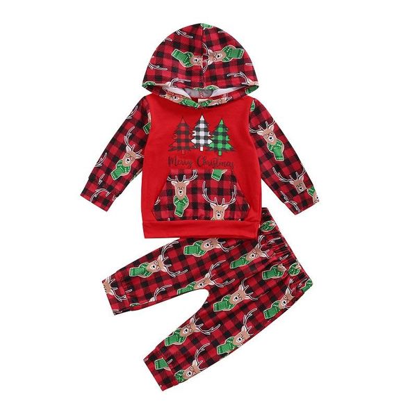 clothing sets 0-2y xmas born baby boy girl long sleeve pullover deer print plaid pant trouser 2pcs outfits autumn clothes set, White
clothing sets 0-2y xmas born baby boy girl long sleeve pullover deer print plaid pant trouser 2pcs outfits autumn clothes set, White